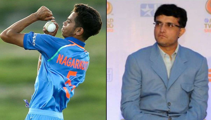 Ganguly finds future Indian pacers in Nagarkoti, Mavi and Porel