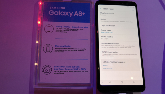 Samsung India launches Galaxy A8+ smartphone; check price
