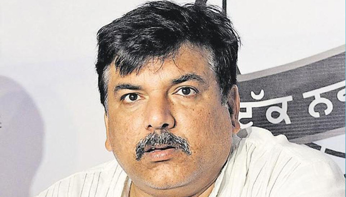 AAP MP Sanjay Singh slapped with Rs 5,000 crore defamation notice