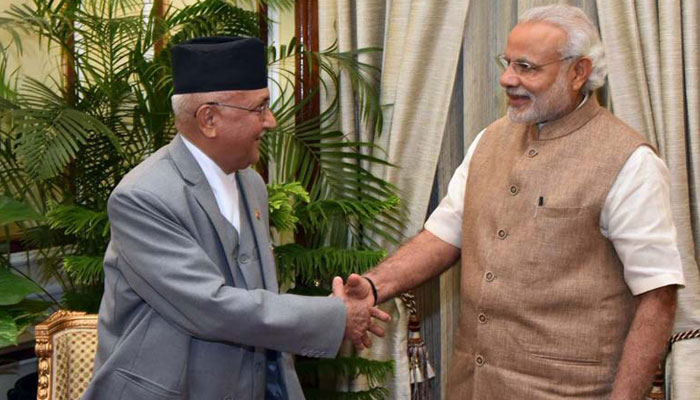PM Modi congratulates Nepals Oli, invites him to India