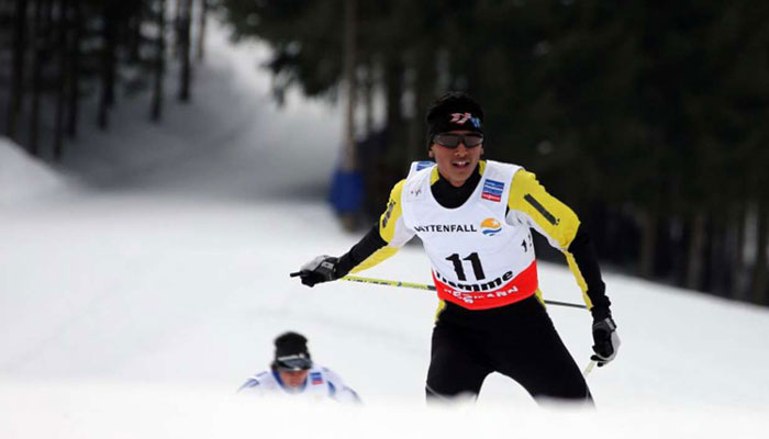 Skier Jagdish Singh undergoes Winter Olympics training