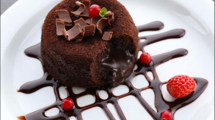 Is it? Choco lava cake hot favourite among lovebirds