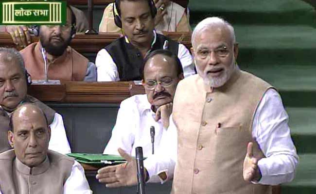 PM Modi slams Congress, blames it for bifurcation of Andhra
