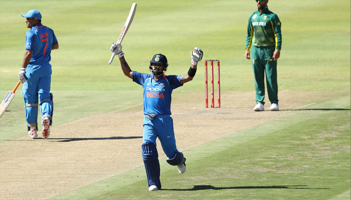 Unstoppable Virat Kohli slams 160*, India posts 303 against South Africa
