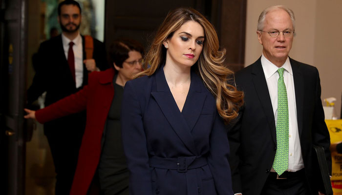 White House communications chief Hope Hicks to resign