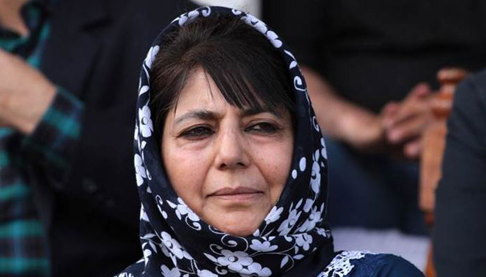 Mehbooba claims she was prevented from visiting area in Pulwama