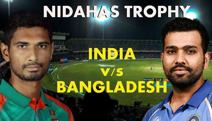 Nidahas Trophy Final: India wins toss; Bangladesh to bat