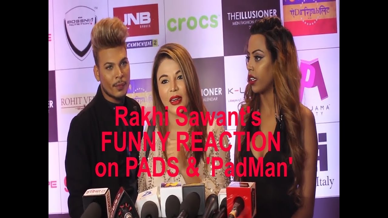Rakhi Sawants FUNNY REACTION on PADS & PadMan