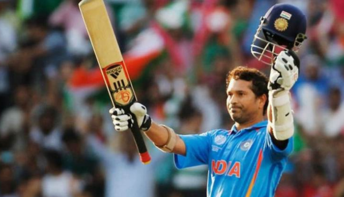Who is the batting hero of the God of Cricket Sachin Tendulkar?