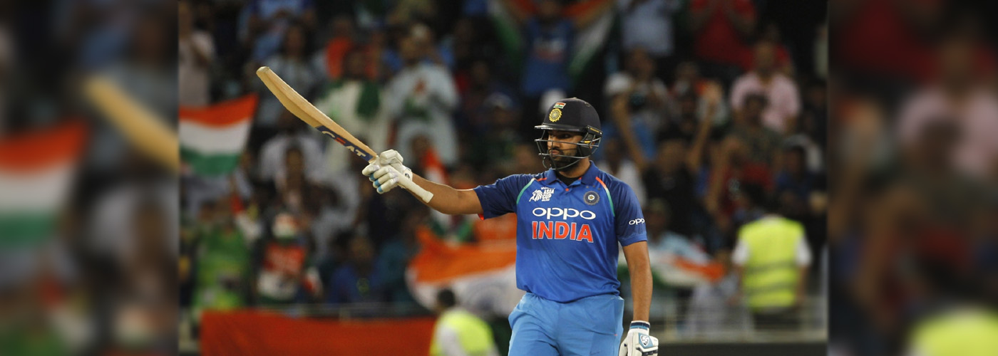 Rohit praises bowlers after win over Pakistan