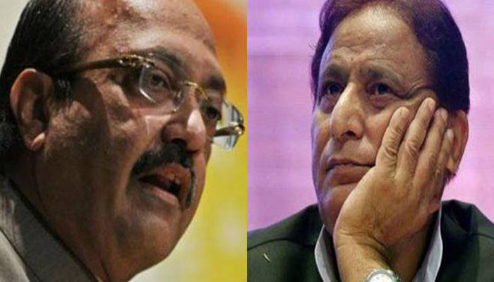 Amar Singh files police complaint against Azam Khan