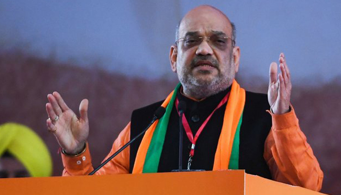BJP committed towards building Ram Temple, Congress creating hurdles: Amit Shah
