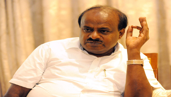 Kumarswamy asks Congress to control its MLAs, threatens to step down