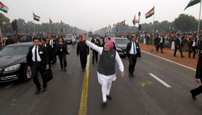 PM Modi greets people on countrys 70th Republic Day