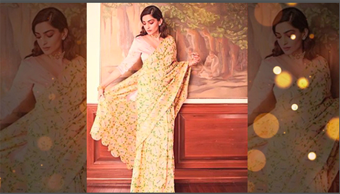 Sonam Kapoor gives lessons on how to rock retro look in a sari