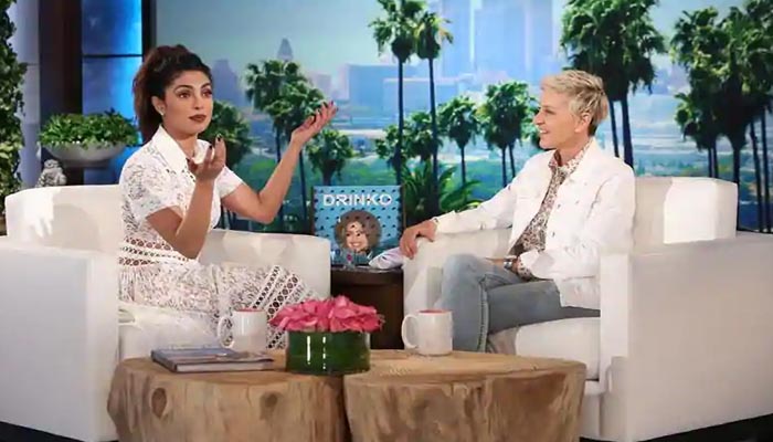 PeeCee to promote her new movie on The Ellen DeGeneres Show