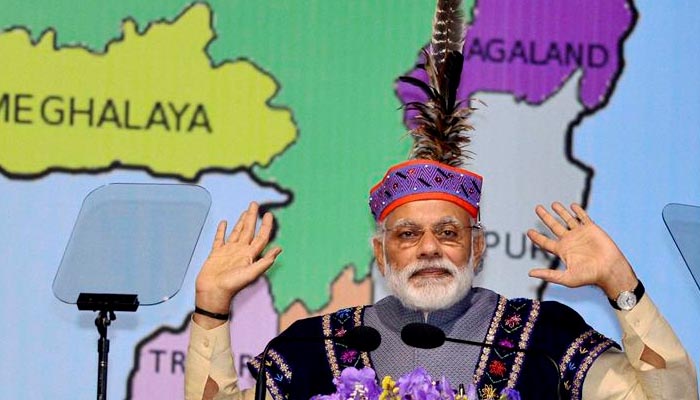 PM Modi greets Manipur, Meghalaya, Tripura on Statehood Day