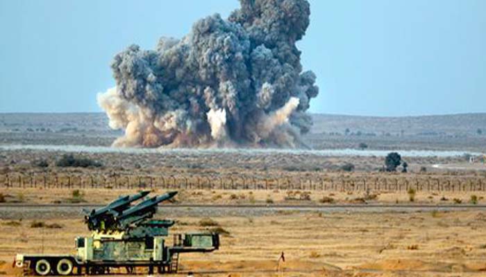 Fire Power Demonstration of India at Pokhran Range