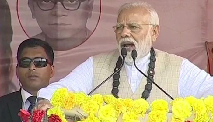 PM in Greater Noida: Modi blames Congress for not fighting terrorism