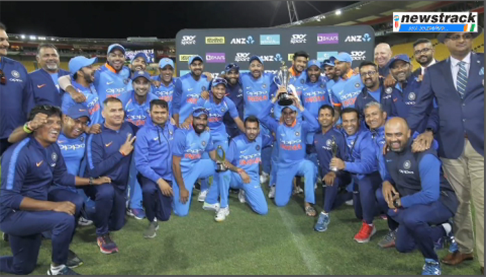 India beats New Zealand by 35 runs