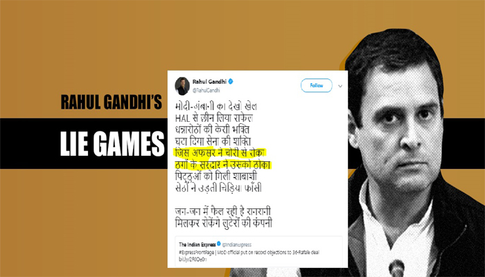 Rafale row: BJP takes on Rahul Gandhi, fact checks 10 claims made by him