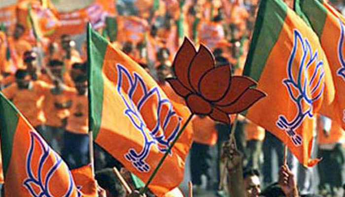 Subdued atmosphere at the BJP national headquarters