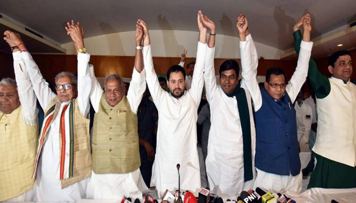 LS poll Bihar: Mahagathbandhan allocates seats for phases 3 to 7