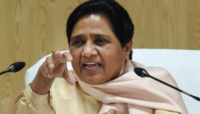 Mayawati threatens to reconsider support to Cong govt in MP