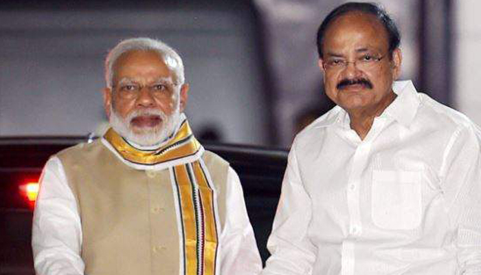Vice president, PM Narendra Modi greet nation on Holi