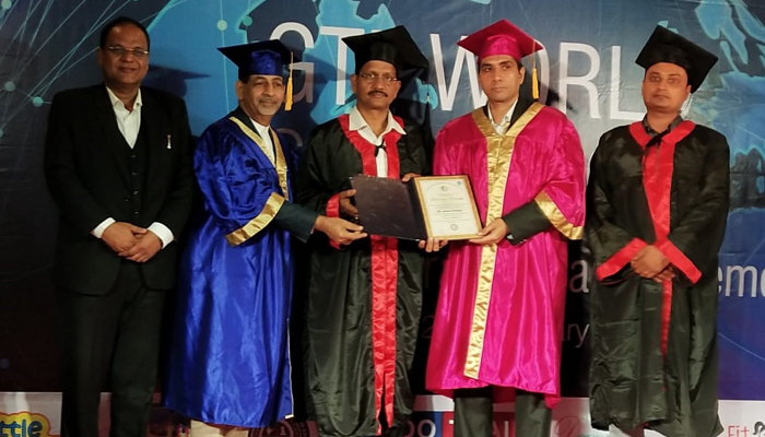 Samir Tripathi conferred with Honorary Doctorate in Bangkok