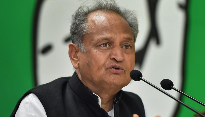Rthan CM Gehlot accuses BJP govt of trying to dismantle state govts