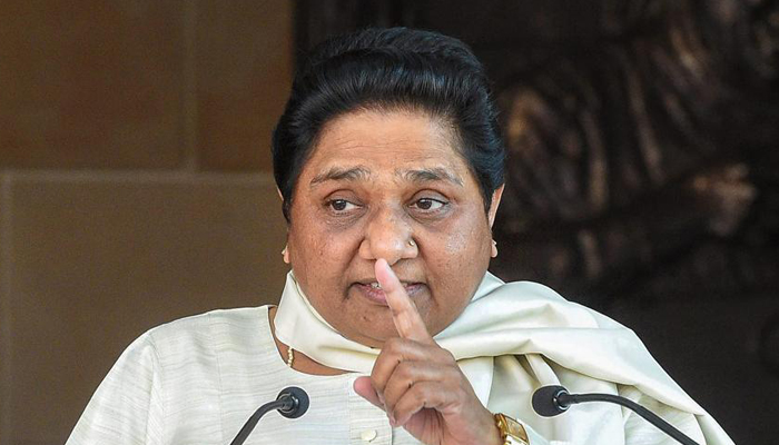 BSP supremo Mayawati attacks BJP and Congress