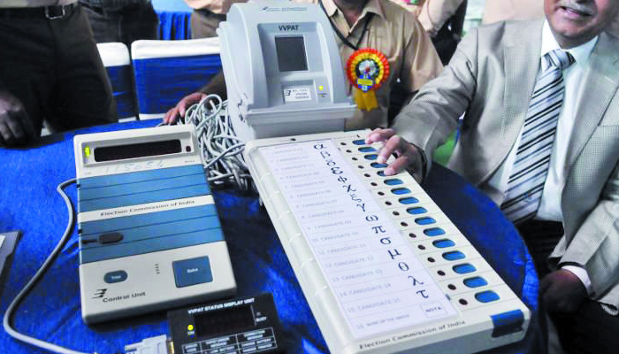 AP: Faulty EVMs delay election proceedings; polling goes late into night