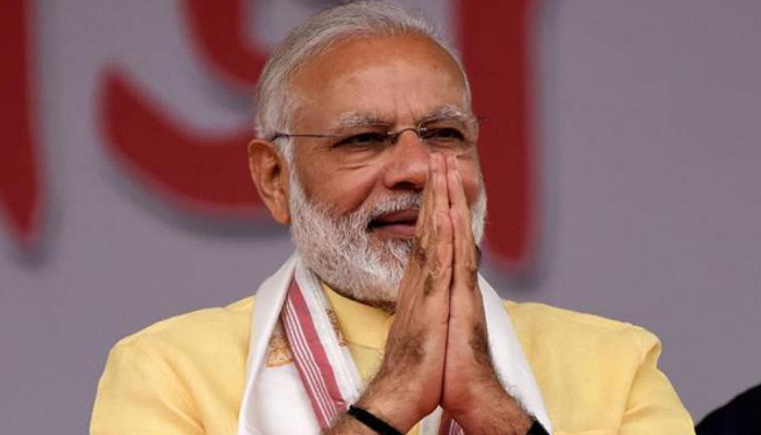 Congress wants to install helpless PM, says Narendra Modi