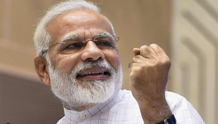 PM lauds ISRO scientists for successful satellite launch