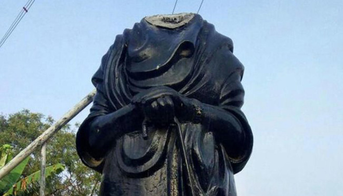 E V Ramasamy (Periyar) statue found vandalised in Tamil Nadu