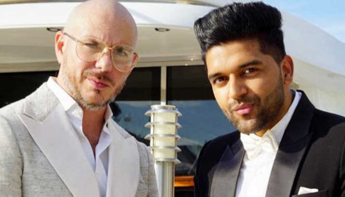 Guru Randhawa collaborates with American rapper Pitbull