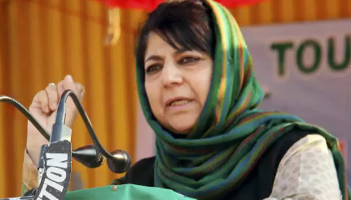Mehbooba accuses BJP of creating fear psychosis under guise of national security
