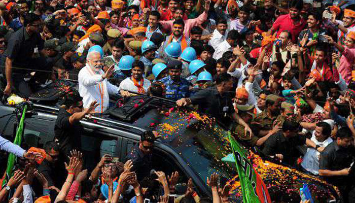 PM to hold mega roadshow in Varanasi in presence of top BJP leaders