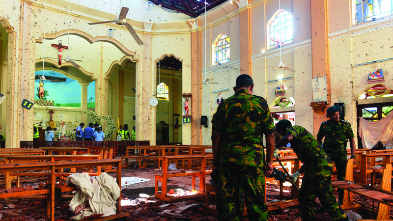 Sri Lanka continues crackdown on terror suspects; 16 held