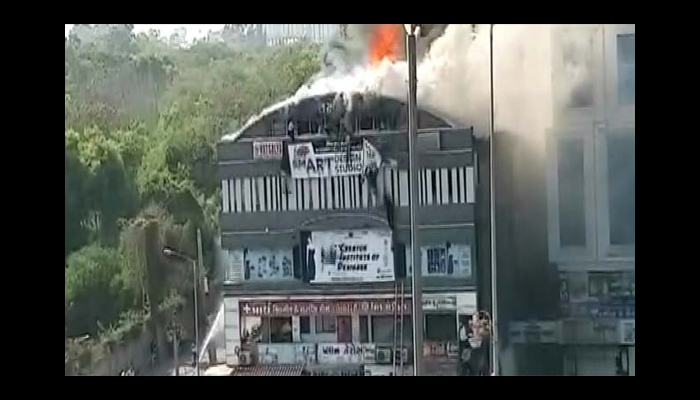 Fire engulfs coaching institute in Gujarat’s Surat; 19 students die