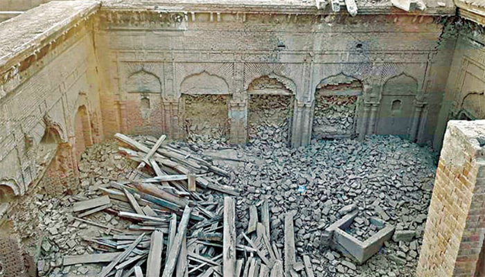 Guru Nanak Mahal Demolish In Pakistan