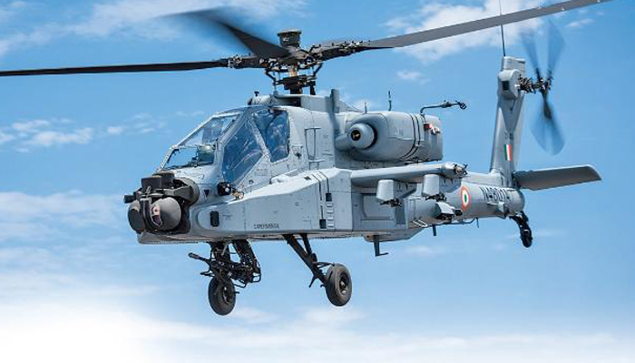IAF gets first of the 22 Apache Guardian attack helicopter AH-64E (I)