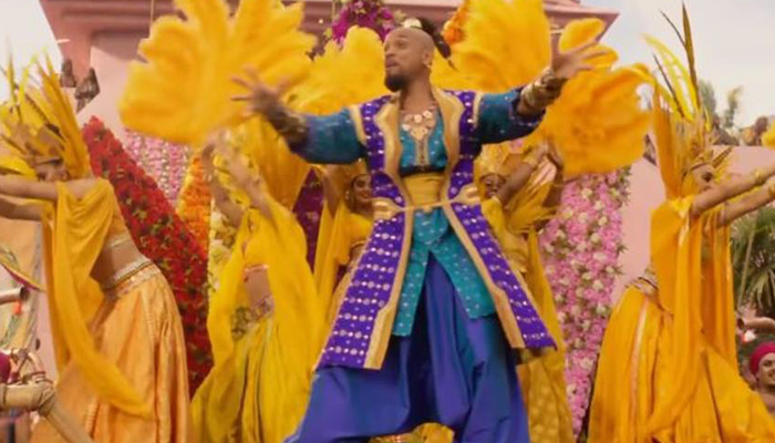 Actor Will Smith adds bollywood flavour to the movie Aladdin