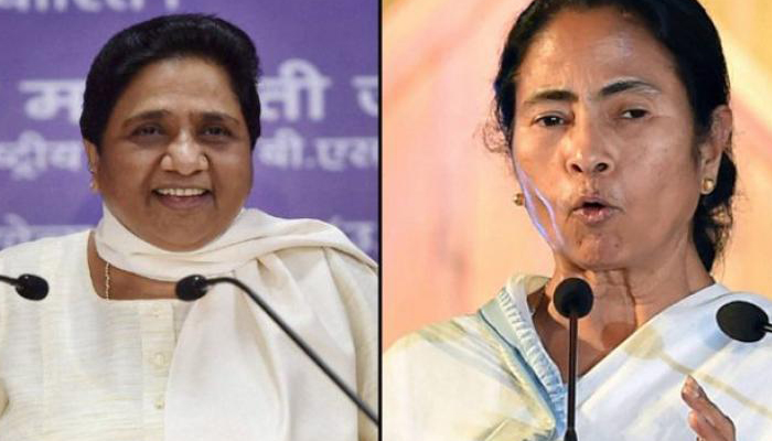 Mayawati comes out in support of Mamata, says EC acting under pressure