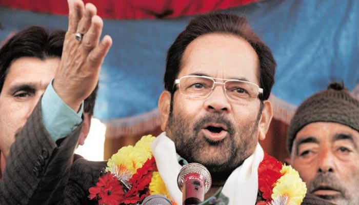 Unable to digest defeat of dynasty, oppn wants to discredit democracy: Naqvi