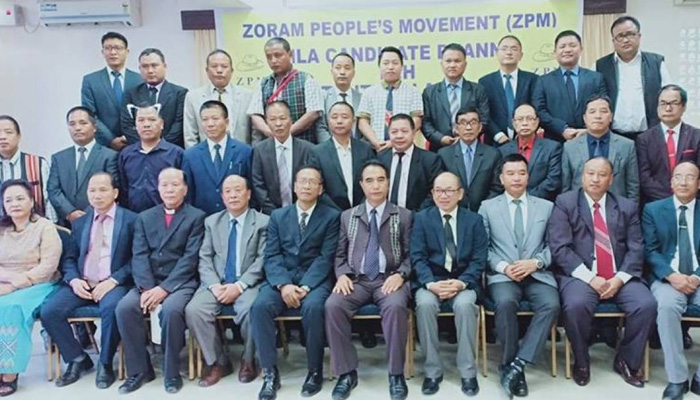 Zoram Peoples Movement snaps ties with Cong in Mizoram