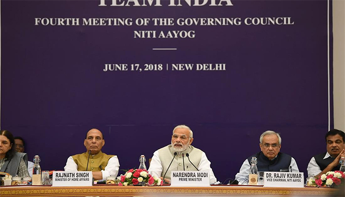 Make India a 5-trillion-dollar economy by 2024 achievable: PM Modi at Niti Aayog meet