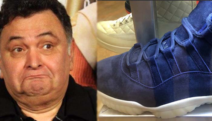 Know the price of the sneaker that left Rishi Kapoor awestruck | Read