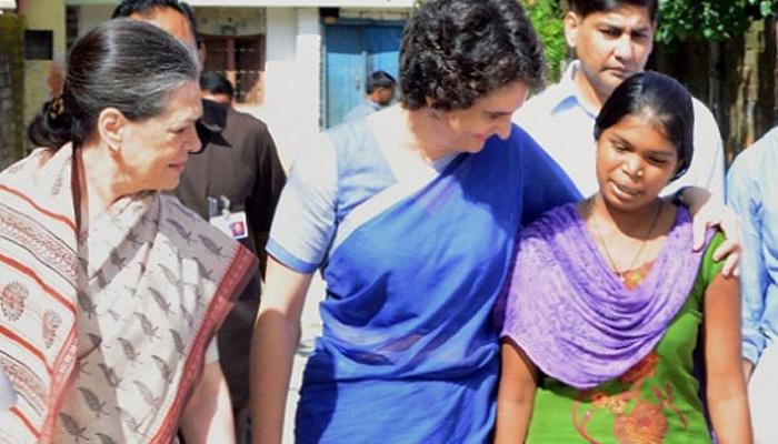 Sonia Gandhi and Priyanka Vadra visit Raebareli for thanking voters